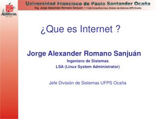 ¿Que es Internet ?