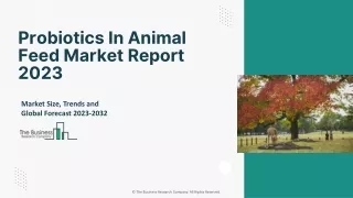 Probiotics In Animal Feed Market