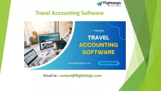 Travel Accounting Software