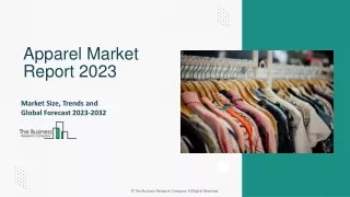 Apparel Market Trends Analysis, Growth, Analysis, Share, Forecast To 2032