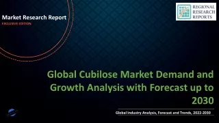 Cubilose Market Demand and Growth Analysis with Forecast up to 2030