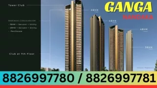 New Booking Ganga  Nandaka 4BHK SQ Ultra Luxury Living Sector 84  Gurgaon Dwarka