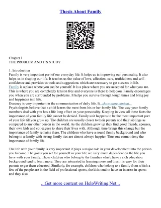 Happy Family Essay