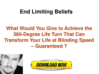 End Limiting Beliefs