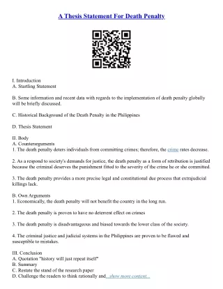 Thesis Statement Examples For Persuasive Essays