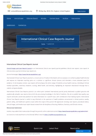 International Clinical Case Reports Journal _