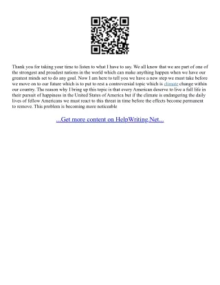 Is Global Climate Change Man Made Argumentative Essay