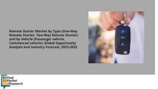 Remote Starter Market PDF