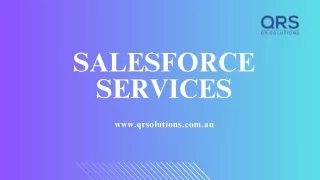 Salesforce Partner and Professional Services | QR Solutions