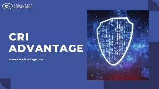 Cyber Attack Prevention - CRI Advantage