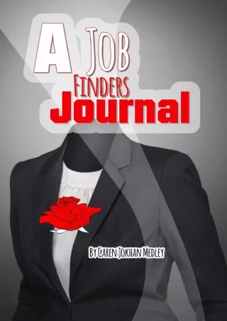 Download⚡️(PDF)❤️ A Job Finders Journal