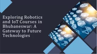 Propel Your Future with Bhubaneswar’s Top Robotics & IoT Courses.