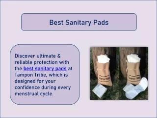 Best Sanitary Pads