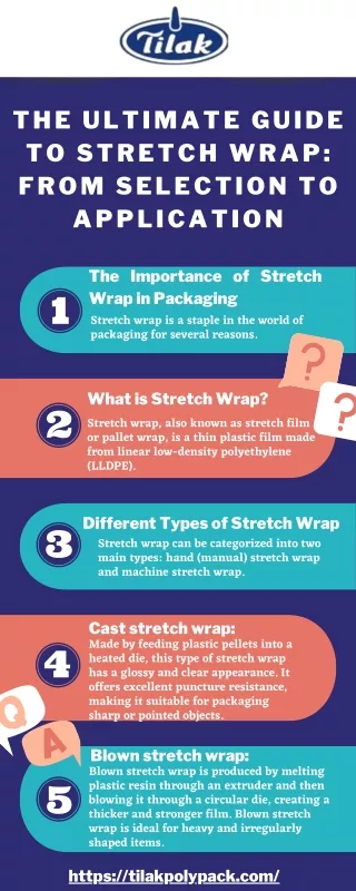 The Ultimate Guide To Stretch Wrap: From Selection To Application