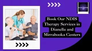 Book Our NDIS Therapy Services in Dianella and Mirrabooka Centers