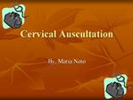 Cervical Auscultation