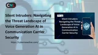 Silent Intruders: Navigating the Threat Landscape of Voice Generation AI