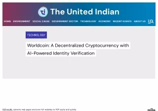Worldcoin Cryptocurrency