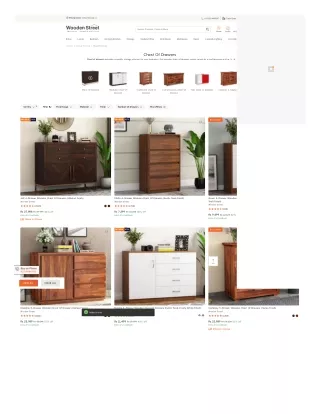 Maximize Storage: Chest of Drawers at a Stunning 55% Off - Limited Time Offer!