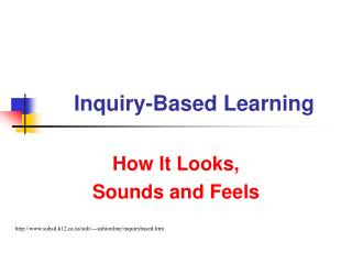 Inquiry-Based Learning