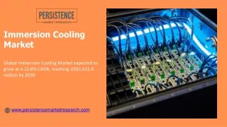 Immersion Cooling Market Detailed Analysis and Forecast up to 2030