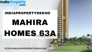 MAHIRA HOMES 63A | | Flat For sale in Gurgaon