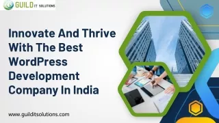 Grow Your Traffic with WordPress Development Company in India