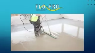 Flow Screeding Oxfordshire