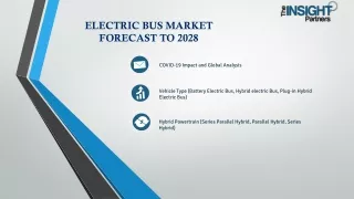 Electric Bus Market Size and Demand 2028