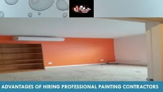 Advantages of Hiring Professional Painting Contractors