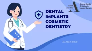 Dental Implants Cosmetic Dentistry