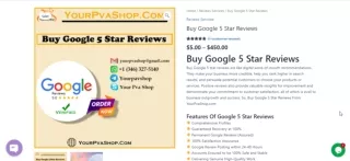 Buy Google 5 Star Reviews