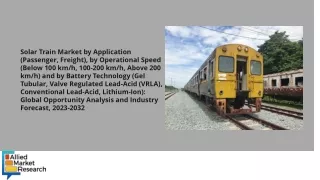 Solar Train market PDF