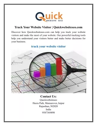 Track Your Website Visitor | Quickwebsiteseo.com