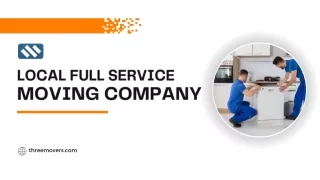 Experience the Excellence of Three Movers - Your Trusted Full-Service Moving Company!