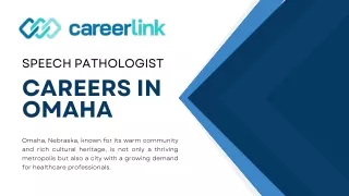 Speech Pathologist Omaha