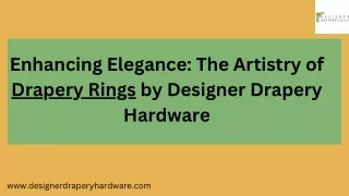 Drapery Rings