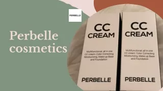 Get Rid of Your Skin Imperfection with Perbelle Cosmetics