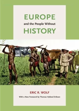 PDF/❤READ❤  Europe and the People Without History