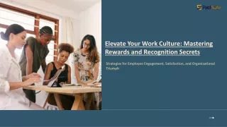 Elevate Your Work Culture- Mastering Rewards and Recognition Secrets