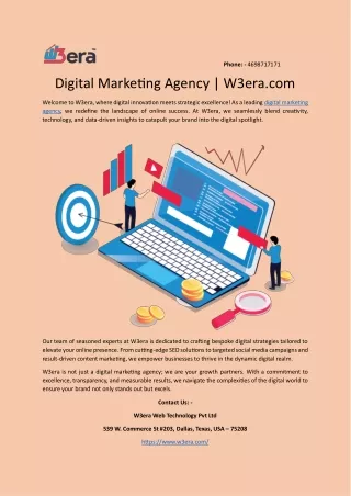 For Digital Dominance Unleashed: Partnering with a Digital Marketing Agency
