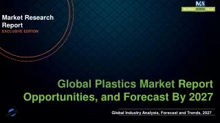 Plastics Market growth projection to 3.3% CAGR through 2027