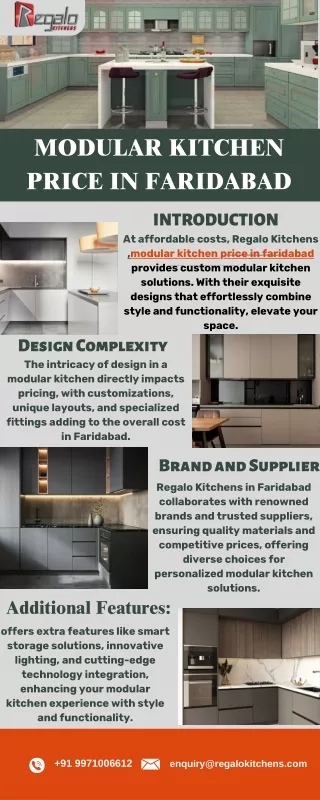 Modular Kitchen Price in Faridabad