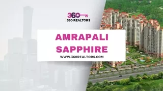 Amrapali Sapphire in Sector 45 Noida - Price, Floor Plan