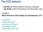 The CCD detector
