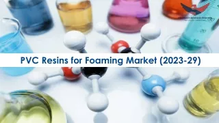 PVC Resins for Foaming Market Demand Analysis 2023