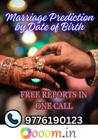 Marriage Prediction by Date of Birth_ Free Reports in One Call