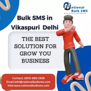 Bulk SMS in Vikaspuri Delhi