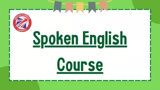 English Spoken English