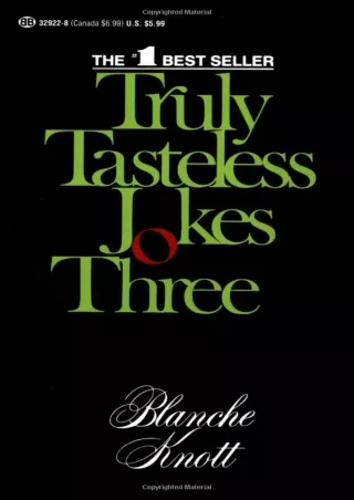 [PDF]❤️Download ⚡️ Truly Tasteless Jokes Three